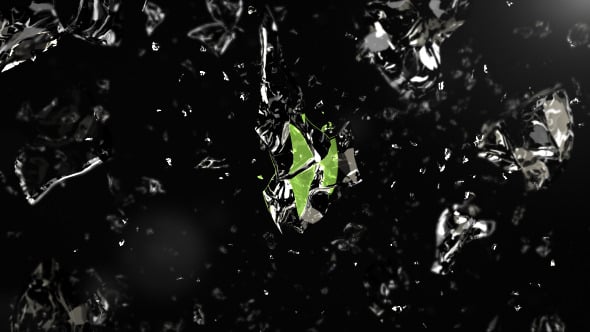 Crumbling Liquid Logo Reveal , After Effects Project Files | VideoHive