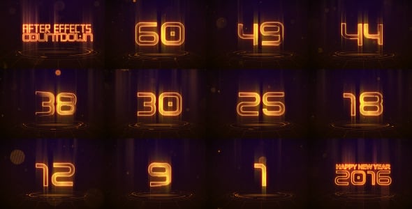 Countdown, After Effects Project Files | VideoHive