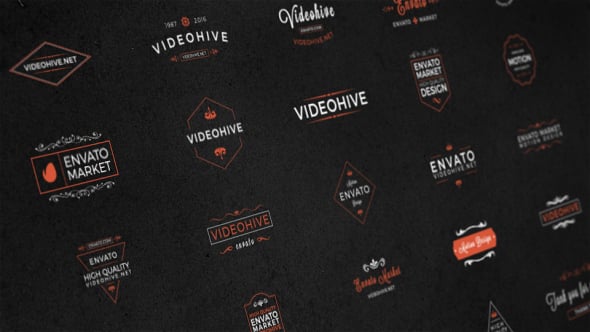 25 Animated Titles & Badges & labels, After Effects Project Files ...