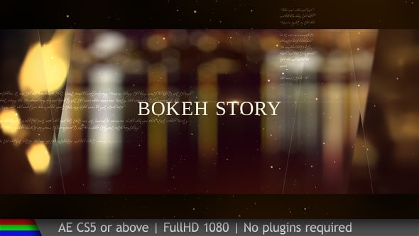 Slideshow Bokeh, After Effects Project Files | VideoHive
