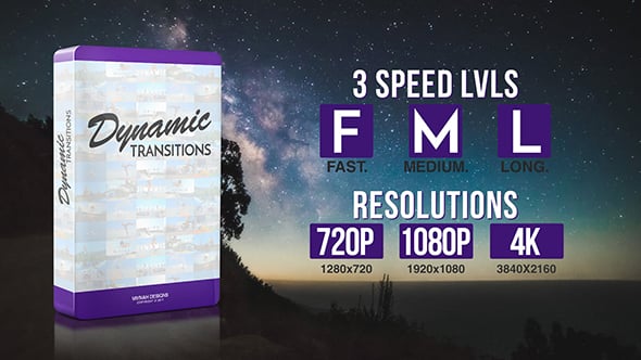 Dynamic Transitions, After Effects Project Files | VideoHive