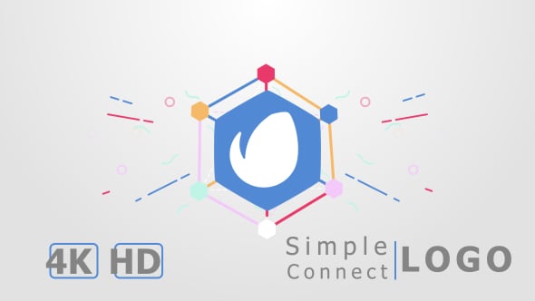Simple Connect Logo Reveal, After Effects Project Files | VideoHive