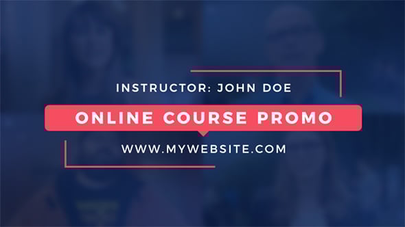 Online Course Promo Pack, After Effects Project Files | VideoHive