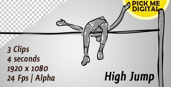 High Jump, Motion Graphics | VideoHive