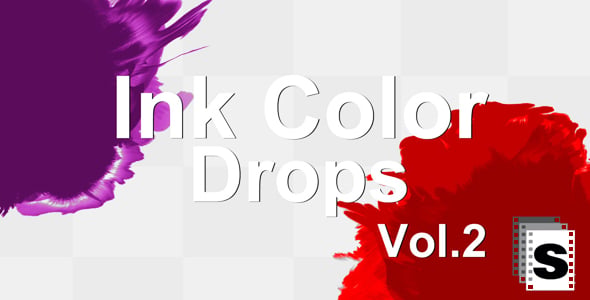 Ink Color Drops 2, Motion Graphics | VideoHive