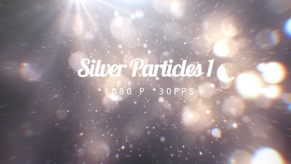 Silver Particles 1, Motion Graphics | VideoHive