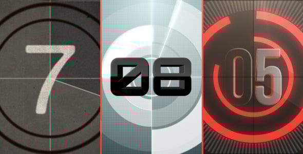 Countdown logo reveal pack, After Effects Project Files | VideoHive