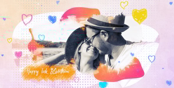 Happy Ink Slideshow, After Effects Project Files | VideoHive