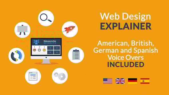 Web Design Explainer, After Effects Project Files | VideoHive