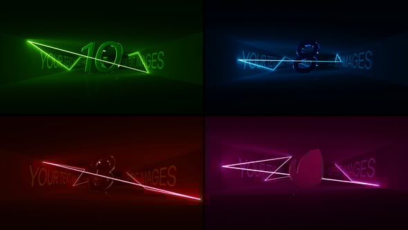 Line Light Countdown, After Effects Project Files | VideoHive