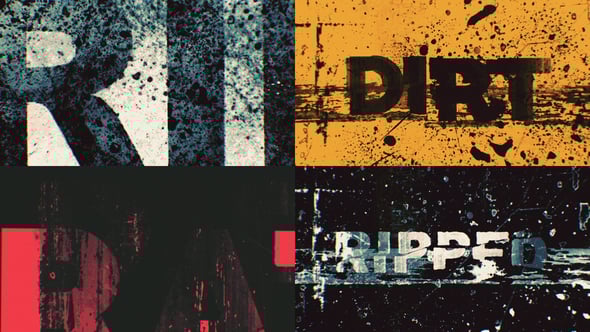 Ripped Grunge Title Opener, After Effects Project Files | VideoHive