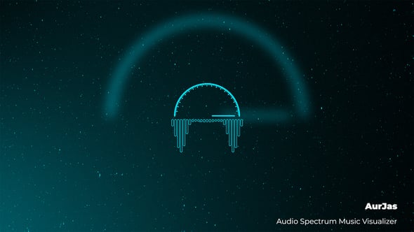 Audio Spectrum Music Visualizer, After Effects Project Files | VideoHive