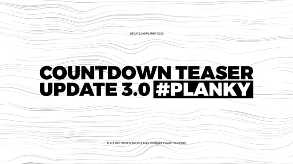 Countdown Teaser, After Effects Project Files | VideoHive