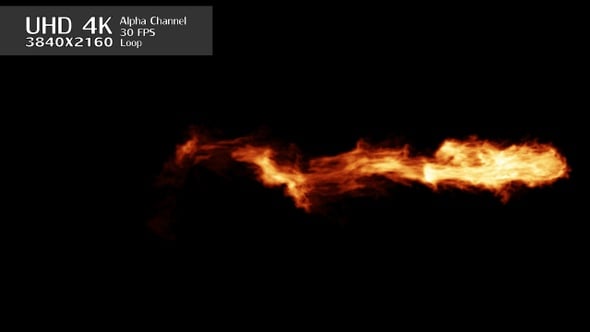 Fire Loop 4K , Motion Graphics | VideoHive