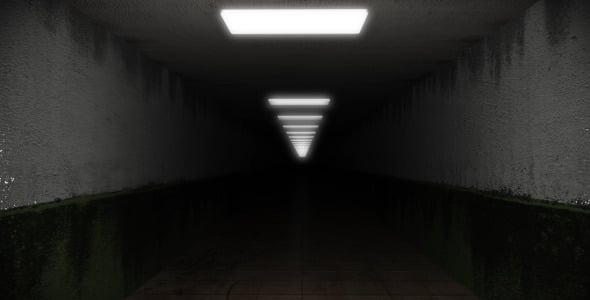 Dark and Creepy Horror Corridor, Motion Graphics | VideoHive