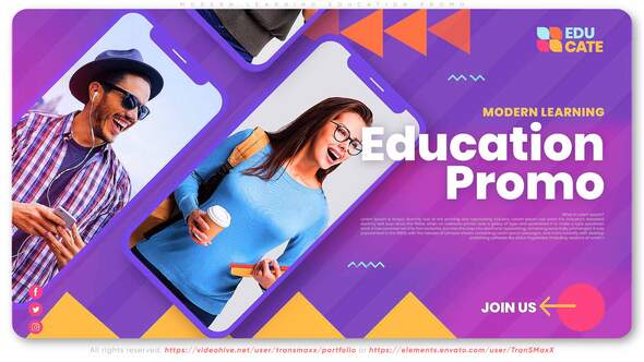 Modern Learning Education Promo, After Effects Project Files | VideoHive