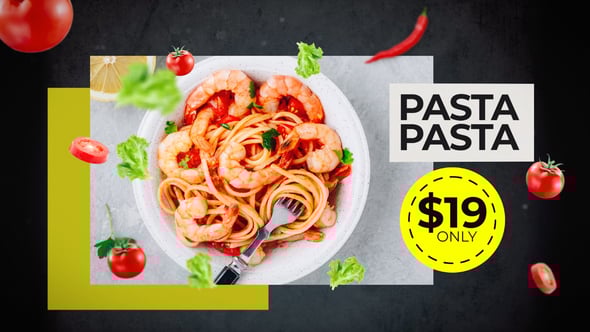 Restaurant Menu Slide, After Effects Project Files | VideoHive