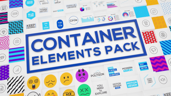Container - Elements Pack, After Effects Project Files | VideoHive