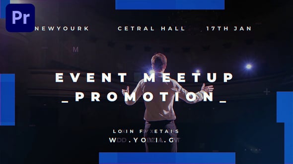 Event Meetup Promo, Premiere Pro Templates | VideoHive