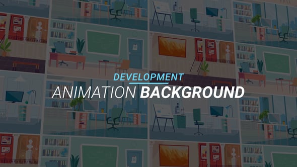Development - Animation background, After Effects Project Files | VideoHive