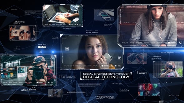 Digital Network, After Effects Project Files | VideoHive