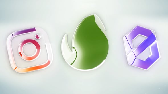 现代标志 AE模版