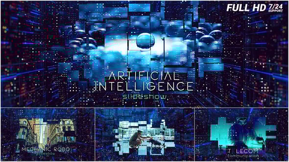 High Technology Slideshow, After Effects Project Files | VideoHive