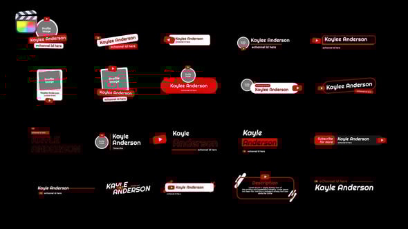 Fancy YouTube Lower Thirds