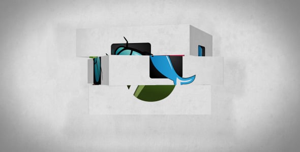 The Rotating Machine Logo, After Effects Project Files | VideoHive