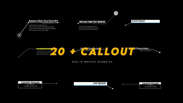 20+ Callouts
