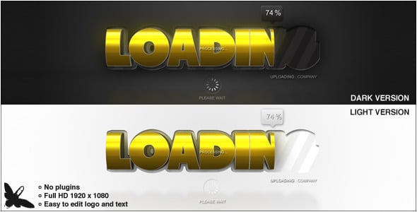 Loading Logo, After Effects Project Files | VideoHive