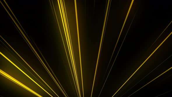 Abstract Golden Light Rays in 4K, Motion Graphics | VideoHive