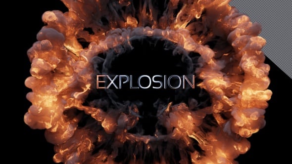 Fire Explosions, Motion Graphics | VideoHive